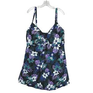 Floral Print Women's Swim Dress